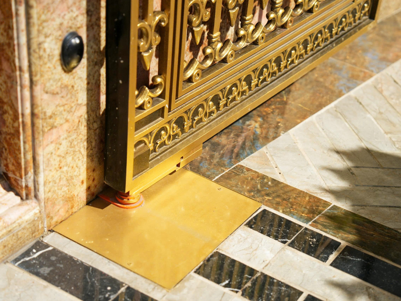 Ảnh cổng tự động âm sàn