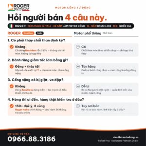 Động cơ không chổi than so sánh