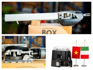cổng âm sàn, tay đòn và cổng lùa